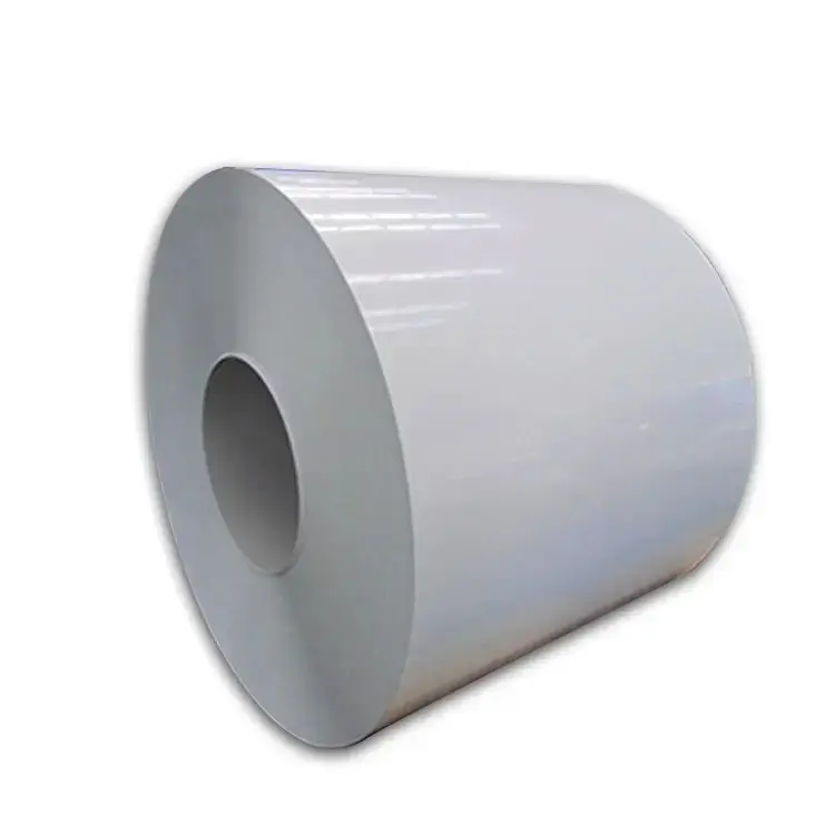 Factory Supply low price 9016 white Color Coated Sheet PPGI PPGL Prepainted Galvanized Steel Coil