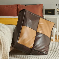 Bedroom leather bean bag sofa cum bed sitzsack comfort beanbag bean bag sofa NO 4