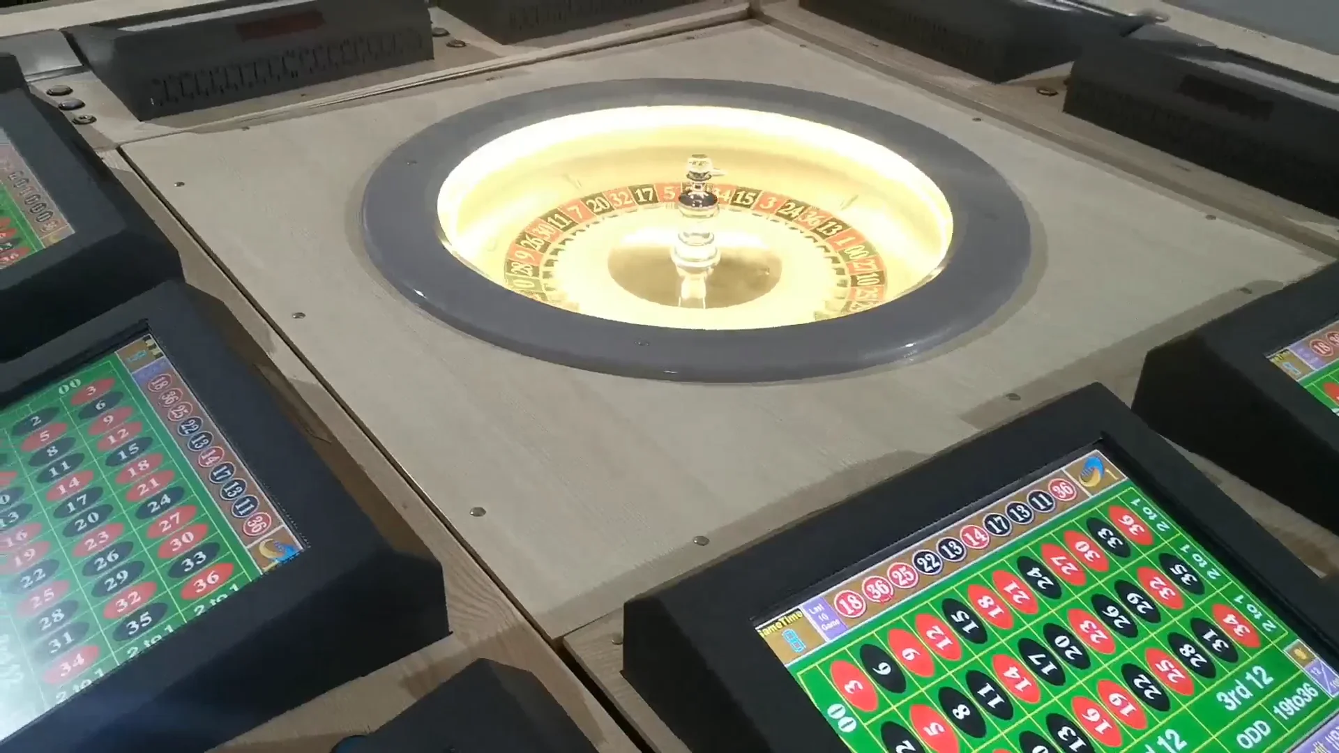 4/8/12/16 Player Casino Wheel Table Gambling Electronic Roulette Game Machine Kits Buy