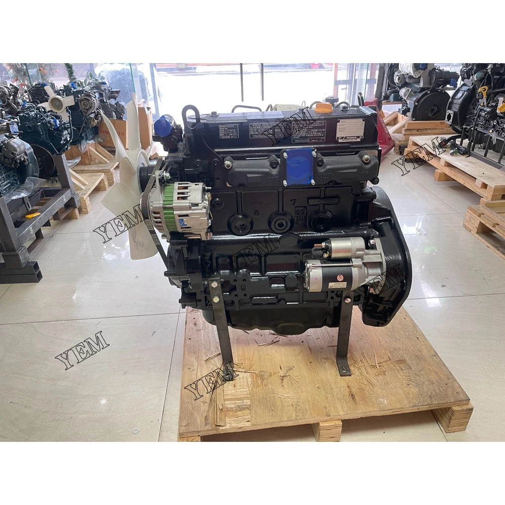 For Yanmar 4TNE92 Complete Engine Assy Engine Spare Parts 5