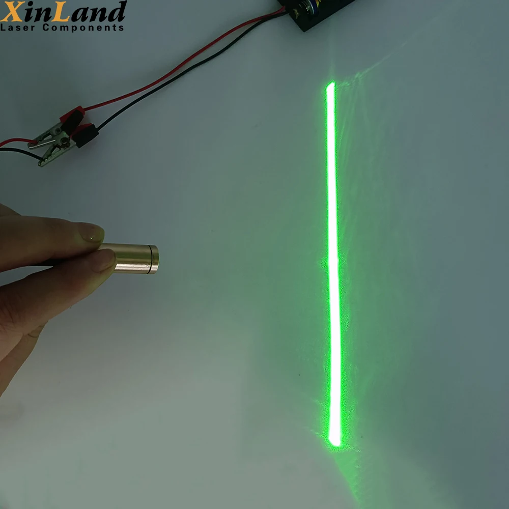 XinLand Mini Laser Diode Module 520nm 5mW – New Condition Dot Line