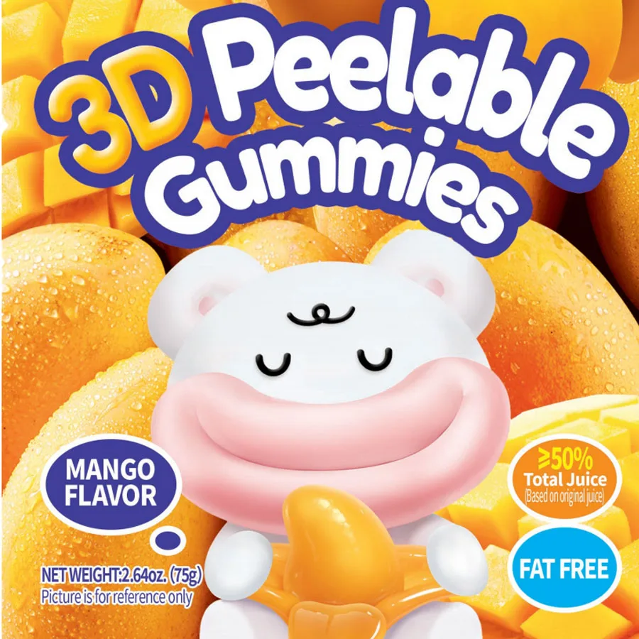 Dobby Probiotics Strawberry Juice Gummy Candy - Sweet Fruity Flavor in ...