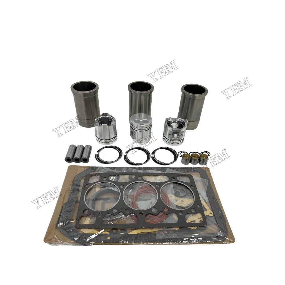 Overhaul Kit With Gasket Set Compatible for Komatsu 3D94 Replacement Engine Parts 6
