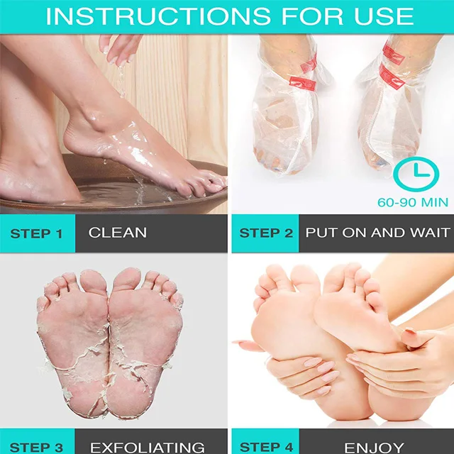 Отшелушивающая жидкая Магическая маска для удаления омертвевшей кожи на каблуках маска для ног пилинг Отшелушивающий патч для ног пилинг от мозолей
