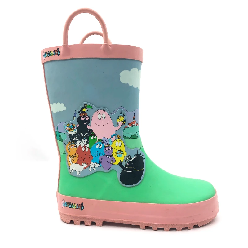 Bottes De Pluie Bébé Motif Ours Jaune - Bottes Caoutchouc Imperméables Antidérapantes Taille 24 Pour Tout-Petit