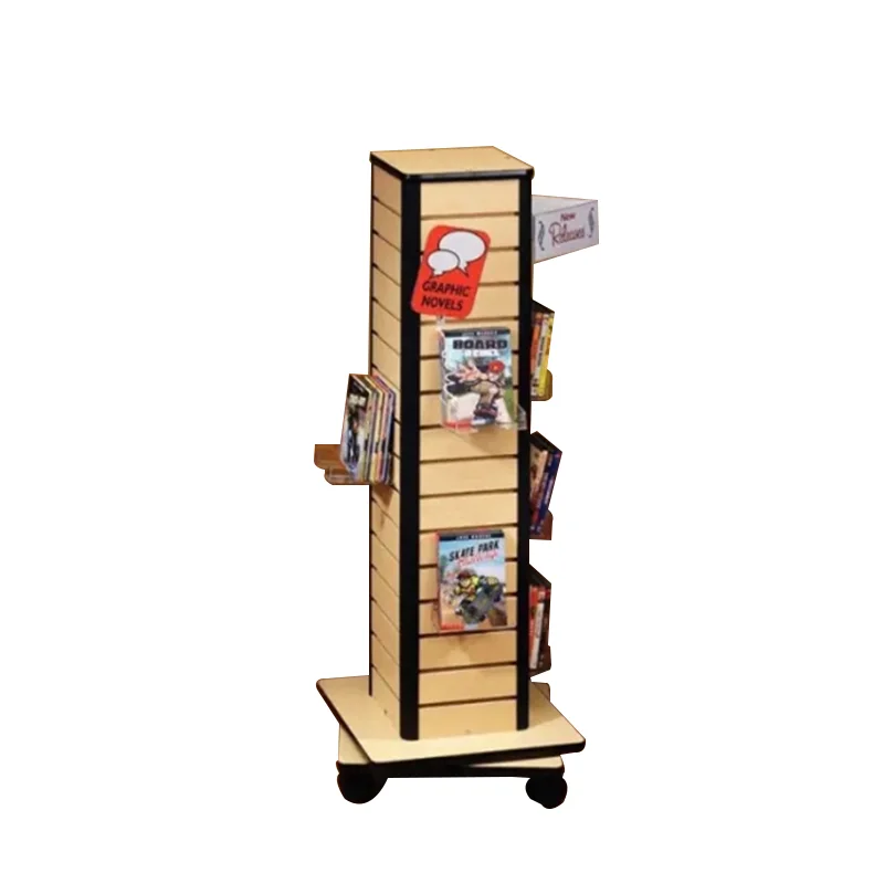 Bevis Customizable Wood Gift Card  Display Rack Factory for Supermarket and Mall