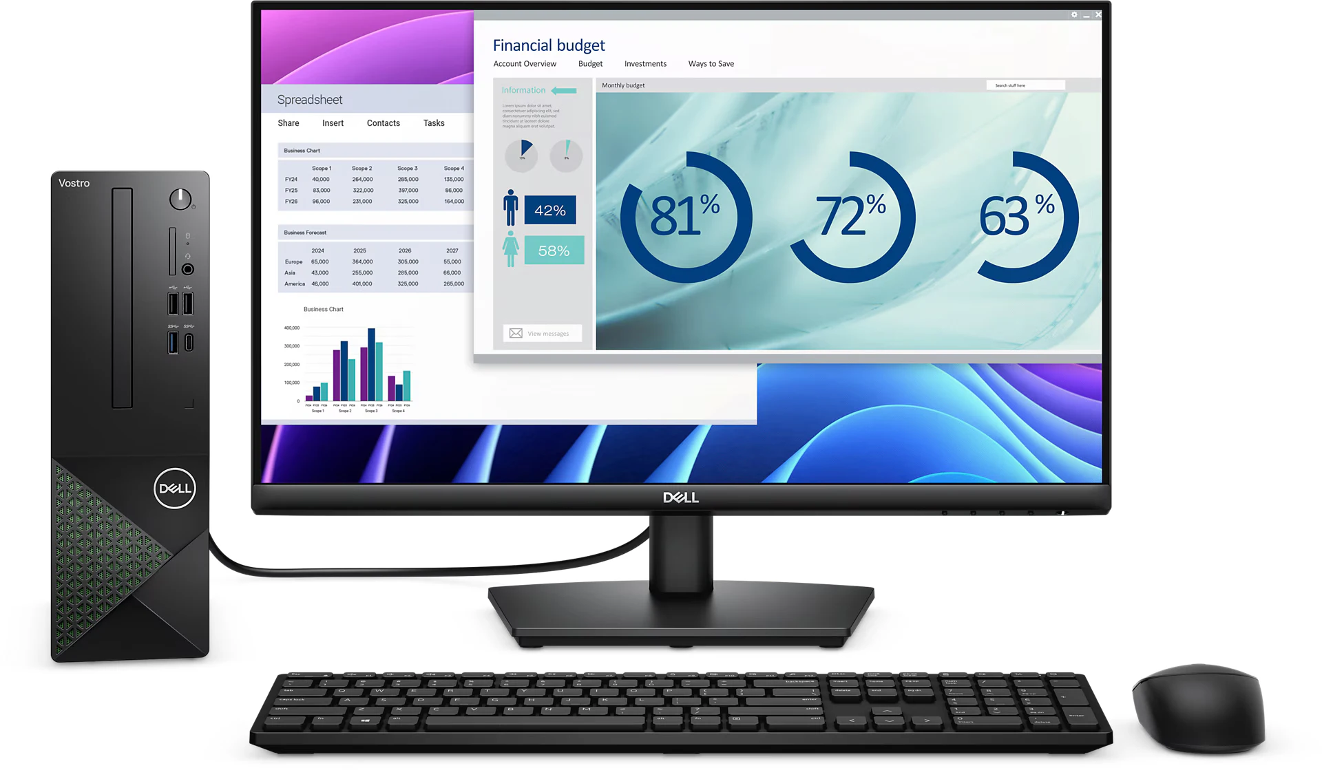 Business PC - Ready to use - DELL Vostro, i5 processor / SSD