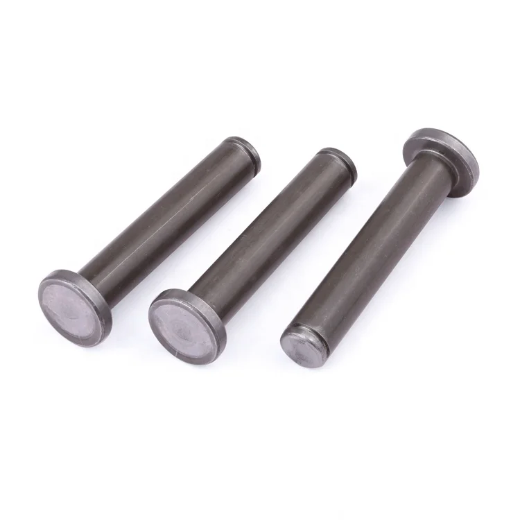 Customization fasteners Steel stainless steel SS304 SS316 A2-50 A2-70  flat solid rivet DIN 7338