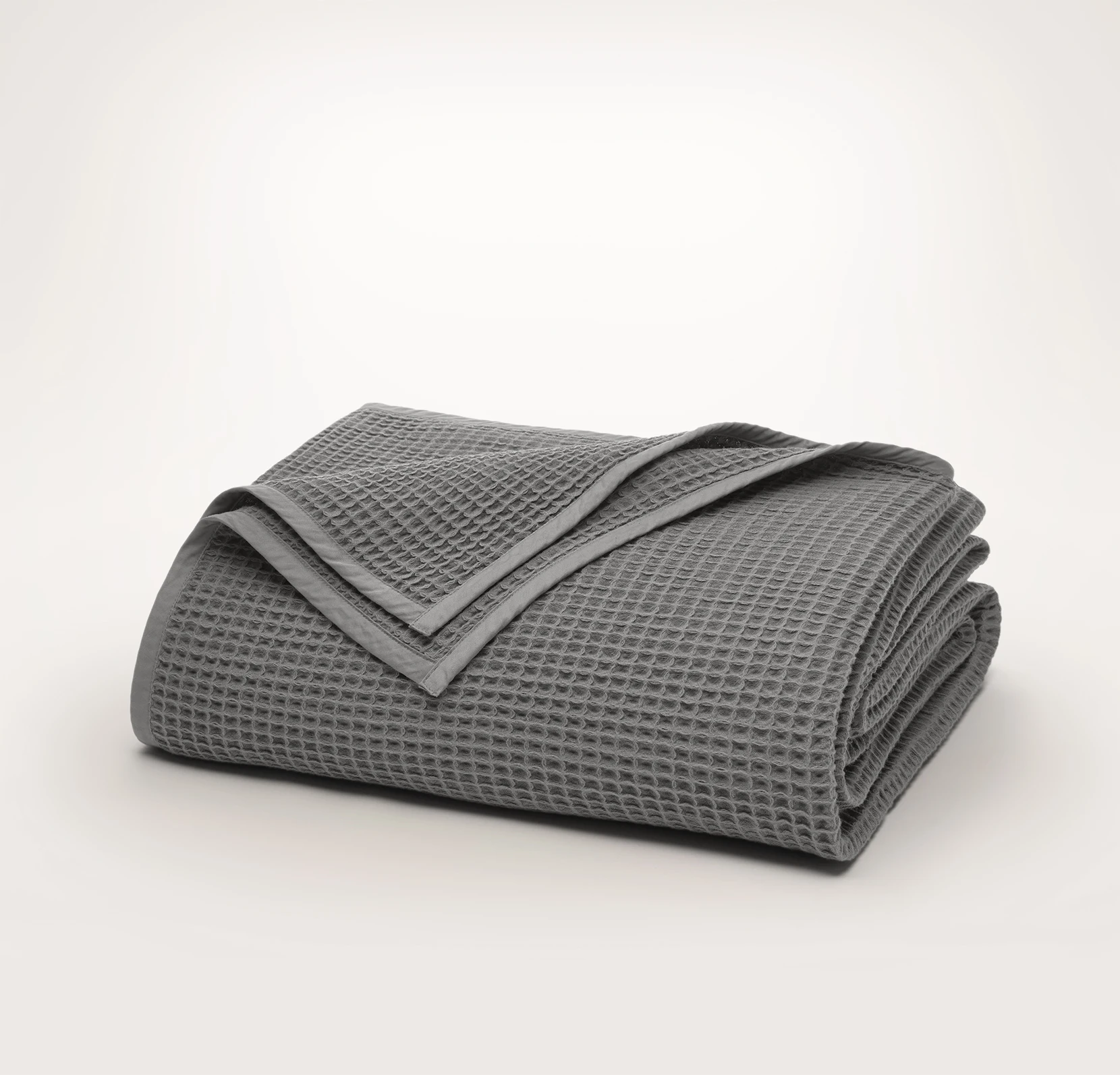 OEM Waffle Blanket for All Seasons - Pre-Washed and Anti-Shrinkage Bedding Soft Lightweight Waffle Weave Cotton Blanket supplier