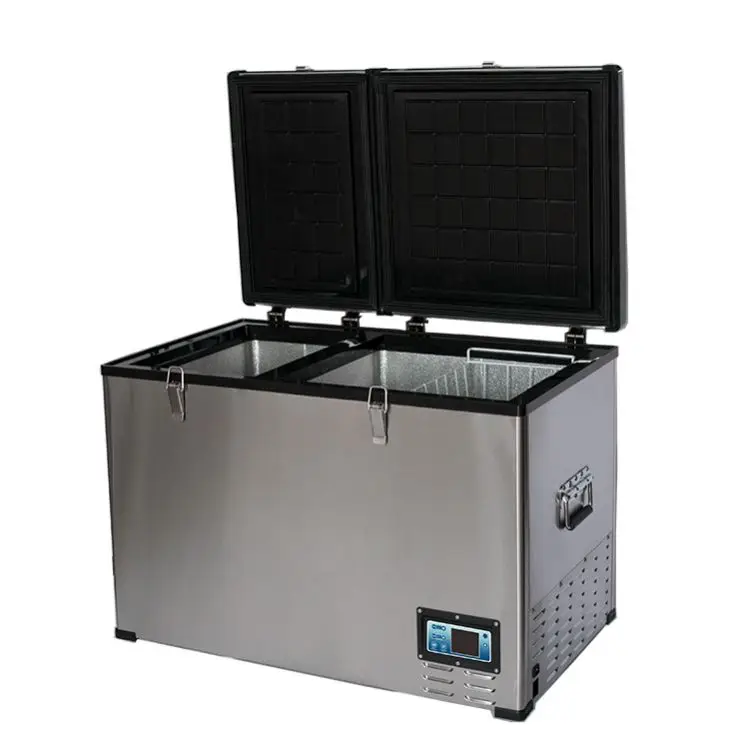 Alpicool BCD125 Large Capacity Chest Refrigerator Freezer DC 12V 24V Camping Caravan Portable Truck Car Fridges
