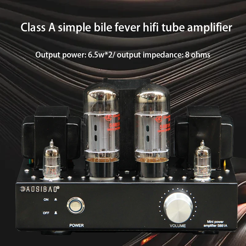 220v 6.5w*2 Home Audio Tube Amplifier Singleended Class A Pure