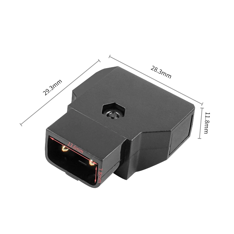 Dtap D-Tap Male Plug Power Supply Connector for BMCC BMPCC Camera DIY DSLR Rig Power Cable V-mount Anton Bauer Battery factory