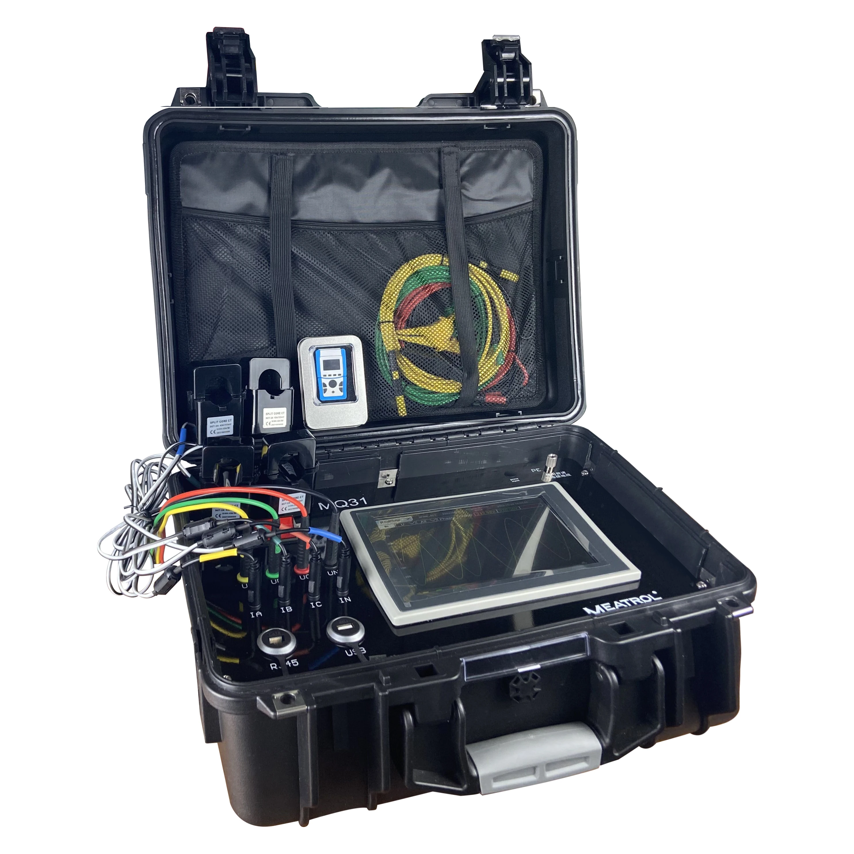 Power Analyzer MEATROL MQ31 All Parameter Measuring 3 Phase Electric Energy Meter Power Quality Analyzer