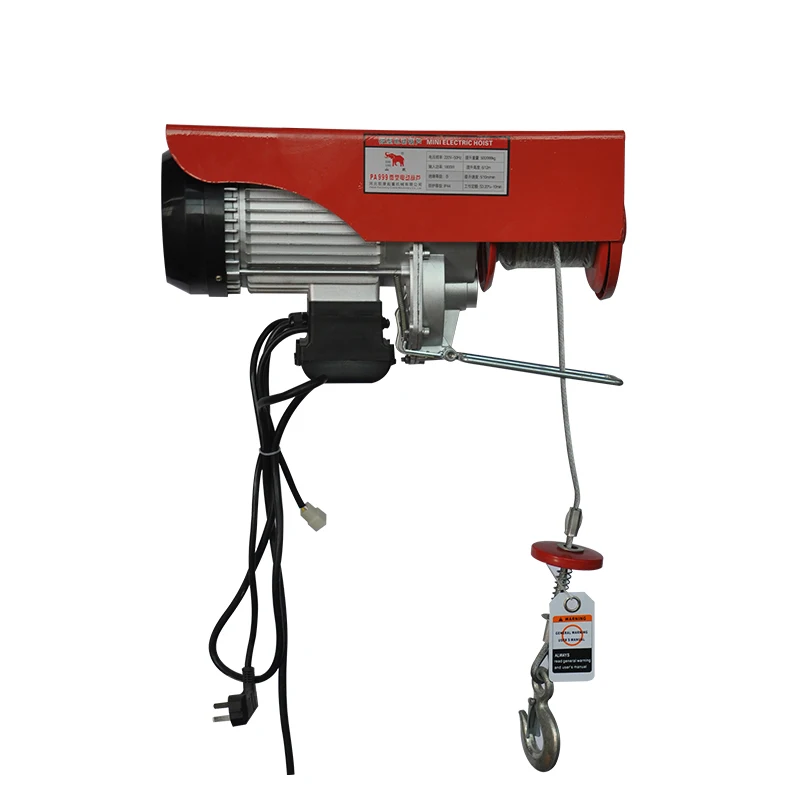 Pa400 Mini Electric Hoist Winch Limit Switch/construction Lift - Buy  Construction Lift,Winch Limit Switc,Pa400 Mini Electric Hoist Product on