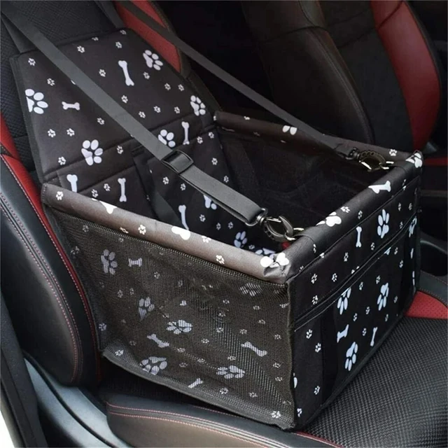 Fashion Breathable Fabric Mesh Detachable waterproof Storage Console Dog Car Seat Cover for Back Seat