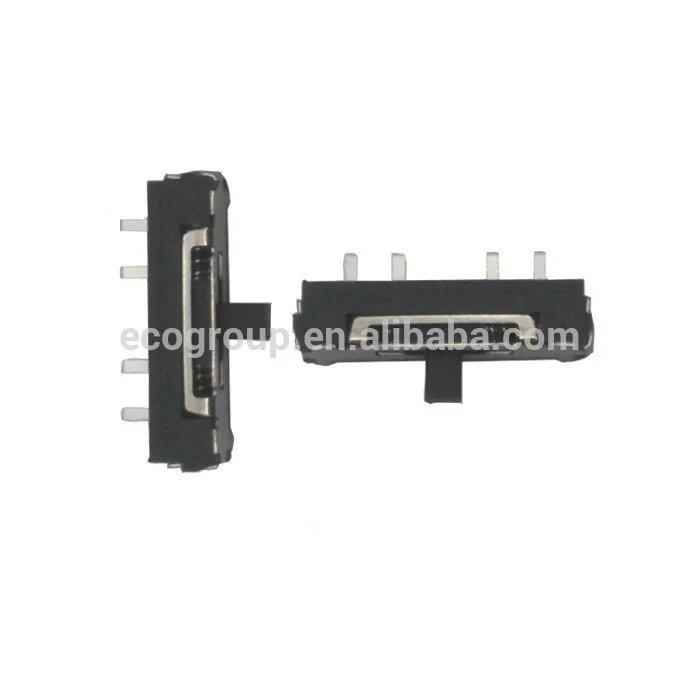 Дунгуань наличие сертификата ползунковый Переключатель завод оптовая СИД SMD 0.5A 4 pin горизонтальный ползунковый переключатель с печатной платы