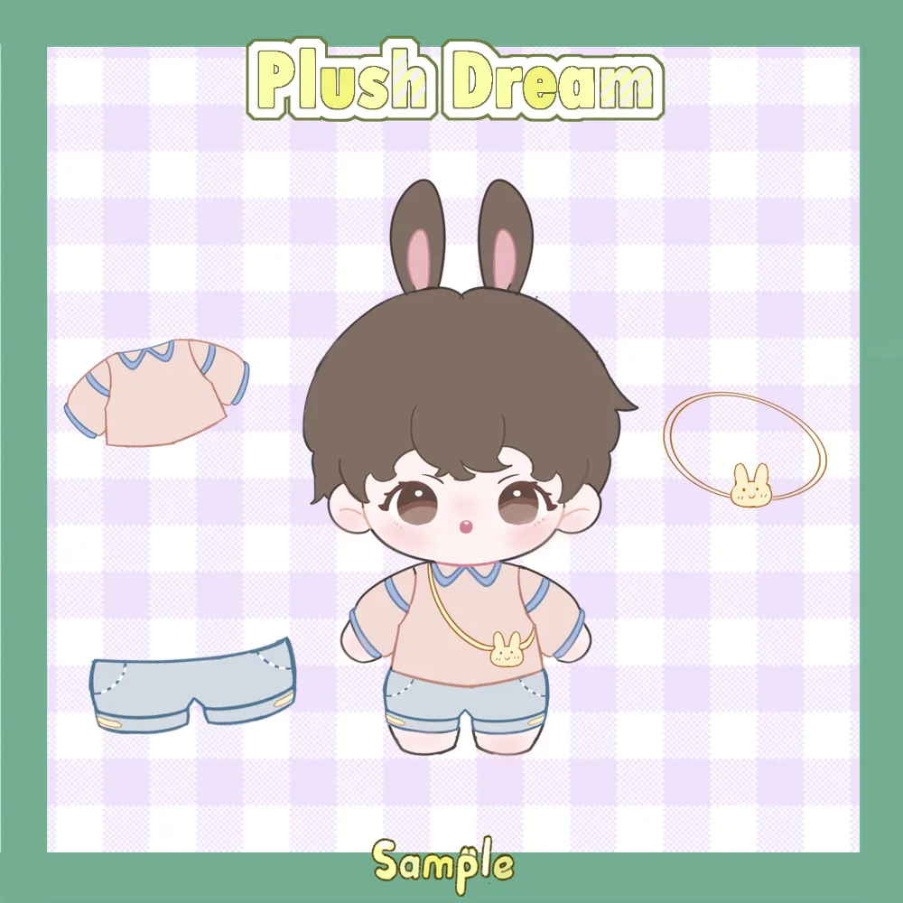 Customize Your Own Design Plushies Cute Stuffed Soft Plush Figure Toys Handmade Plush Kpop Dolls Outfit