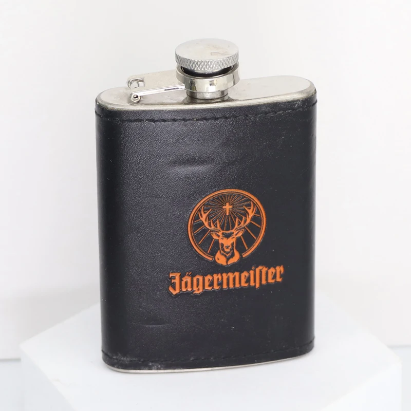 Custom Design Luxury Different Shape Whisky Metal Tourist Souvenir Hip Flask