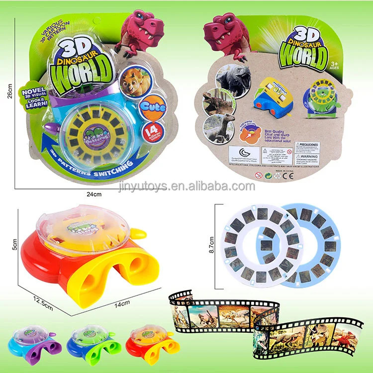 Custom Discovery Learning 3d Camera Viewer Viewfinder Toys Insect Plant