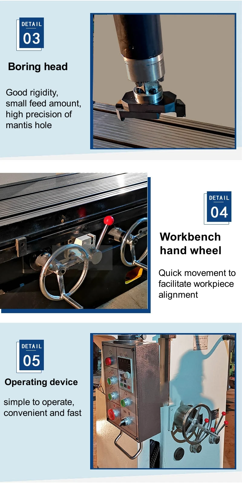 Vertical Boring Milling Machine Engine Cylinder Boring Machine Price