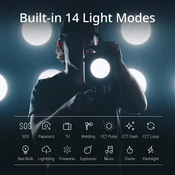 ZHIYUN MOLUS G300 300W COB Bi-Color LED Video Light, Bowens Mount, 500W MAX Extreme Mode, App Control, Ultra Quiet detail image
