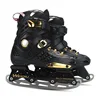 Black gold shoes-ice skates