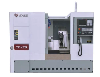 Fanuc CNC lathe CKX36 High Speed Taiwan Linear Rail Inclined Bed Turning center with Y axis and milling center