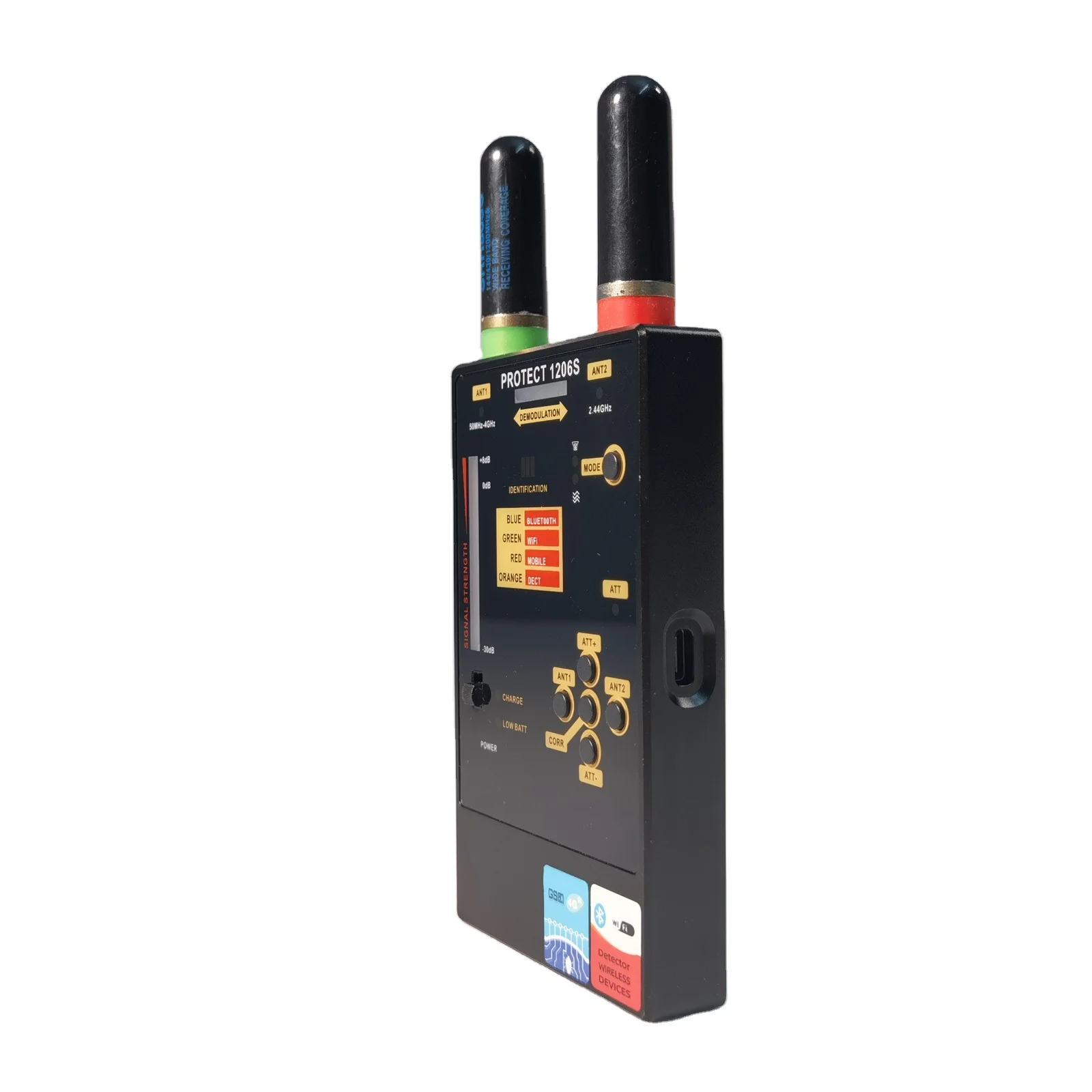 Dual Antenna Handheld Counter Surveillance Gps Positioning Tracking Gps  Wireless Scanner Rf Detectors Bug Detector Anti-spy - Buy Hidden Camera  Detector,Radio Frequency Detector,Anti Spy Detector Product on 