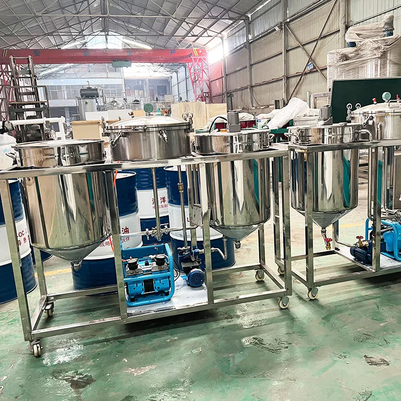 Mini Oil Refinery to Make Clean Diesel From Used Oil Turnkey Line Used Waste Car Engine Oil Recovery System Recycling