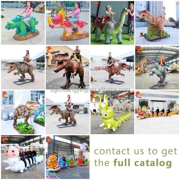 Animal Ride Coin Rides On Electric Coin Operated Motorized Animals Mechanical Cow Ride ...
