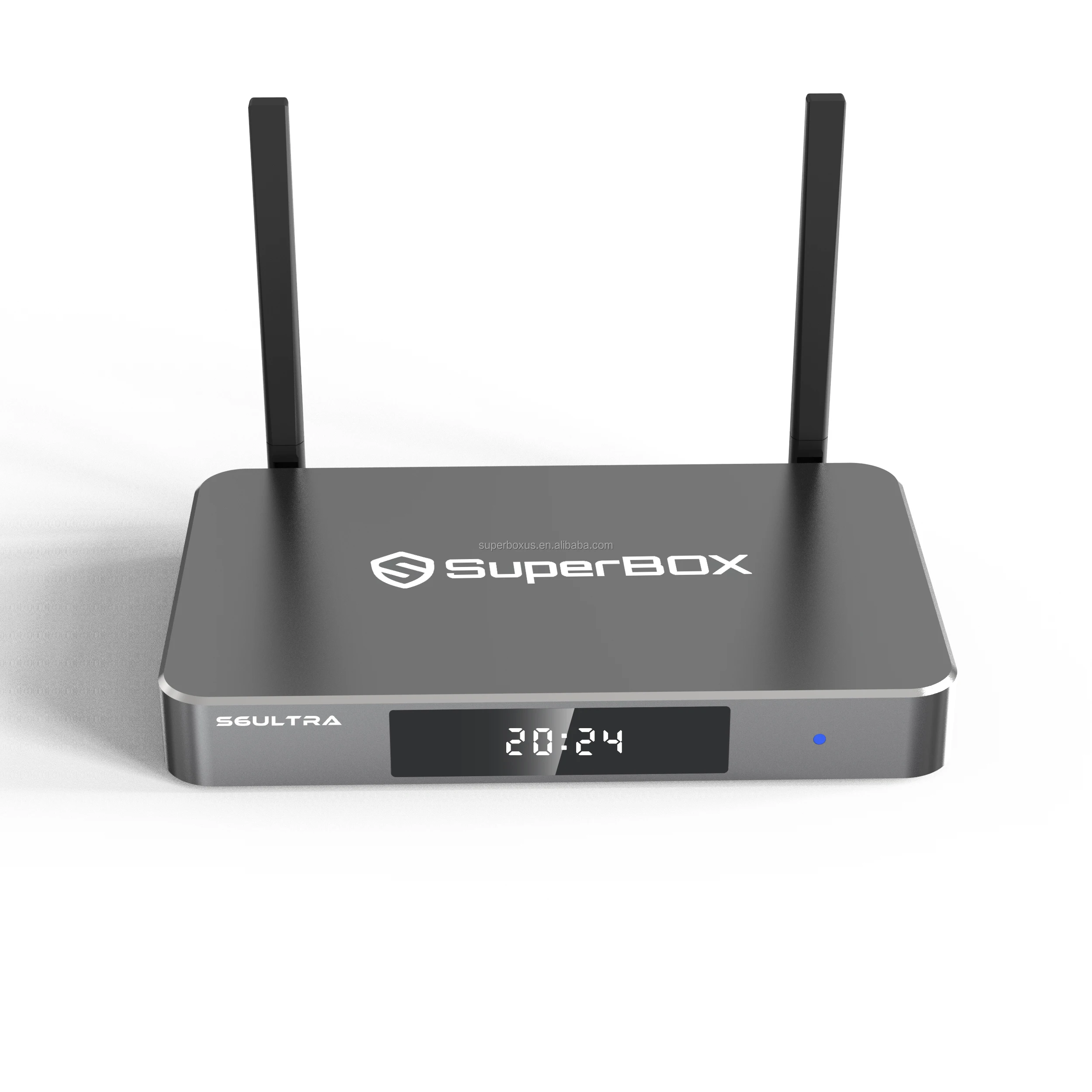 2025 New Version Super Voice Remote For S6 Max Android TV Box - 4GB RAM, 64GB ROM