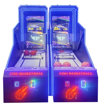 Coin Operated king basketball Game Machine|Amusement Park Basketball Machine For Game Center For Sale
