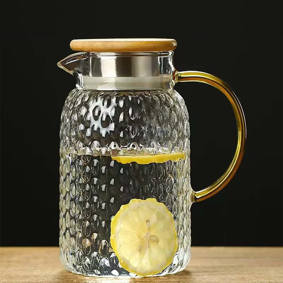 For Lemon Fruit Juice Water Pot Beverage Water Jug Stainless Steel Lid