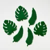dark green leaves 6pcs