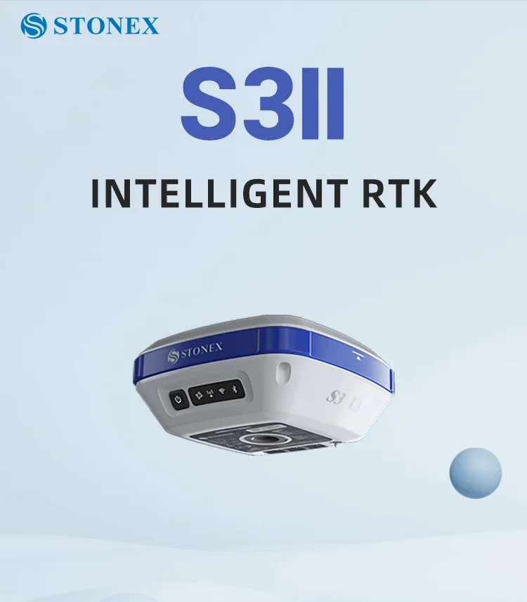 Stonex GNSS RTK System Base and Rover Station Stonex S3II GNSS GPS ...