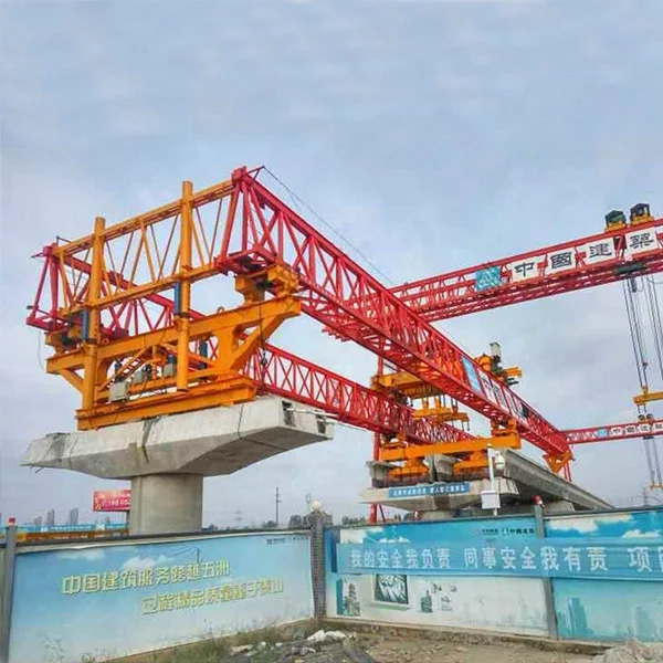 100Ton Double Truss Steel Structure Railway Bridge Girder Launching Beam Launcher Crane