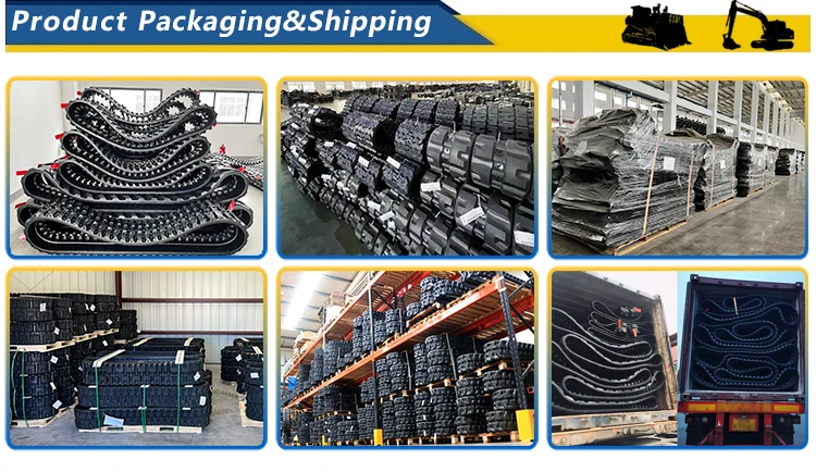 230x96x33 320x100x43 230x48x68 300x52.5wx84 450x86x52 Rubber Track ...