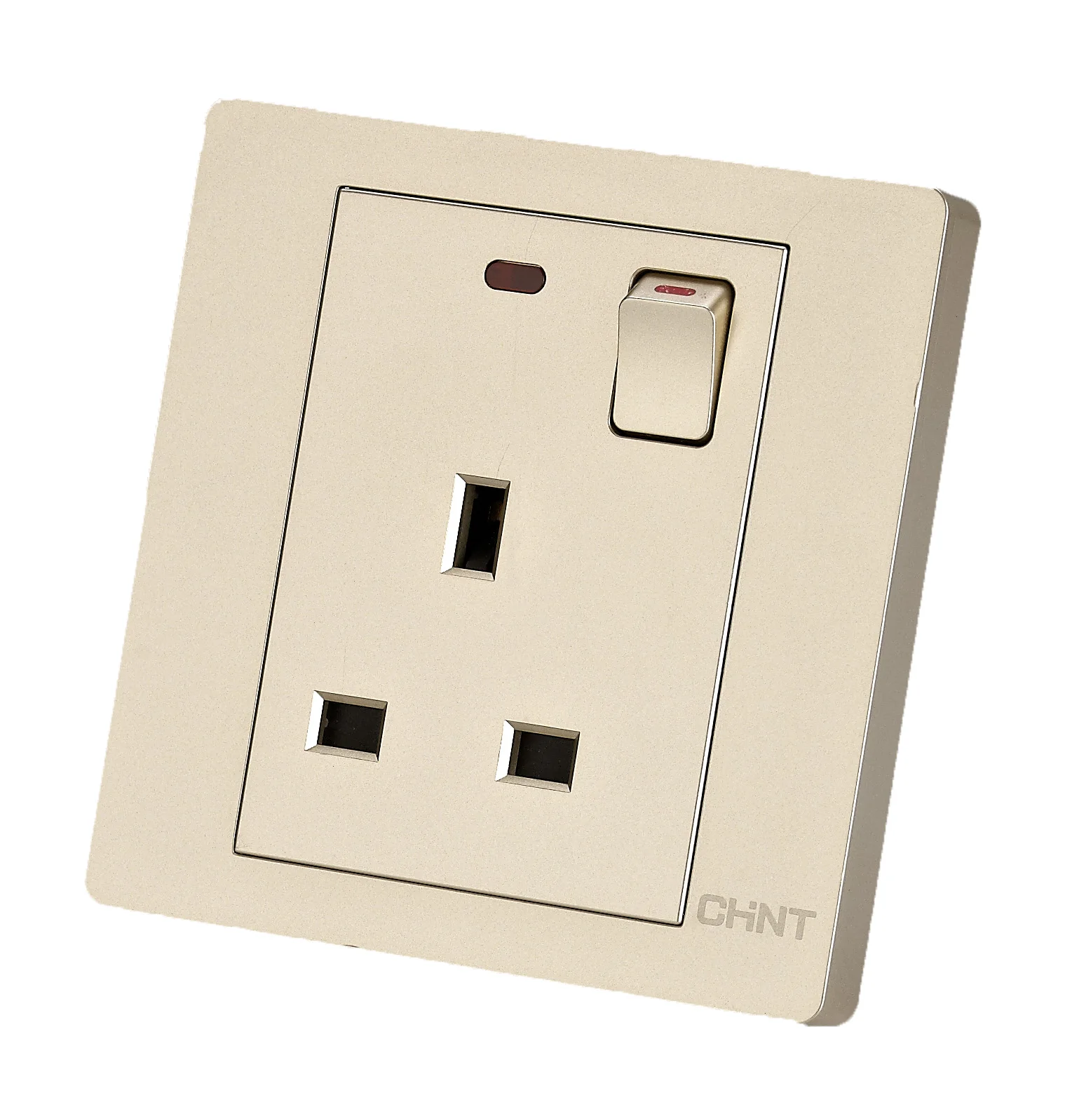 Chint Power 13A 250V Long Use Life Wal 1 Gang 3 Pin Switch and Sockets Latest
