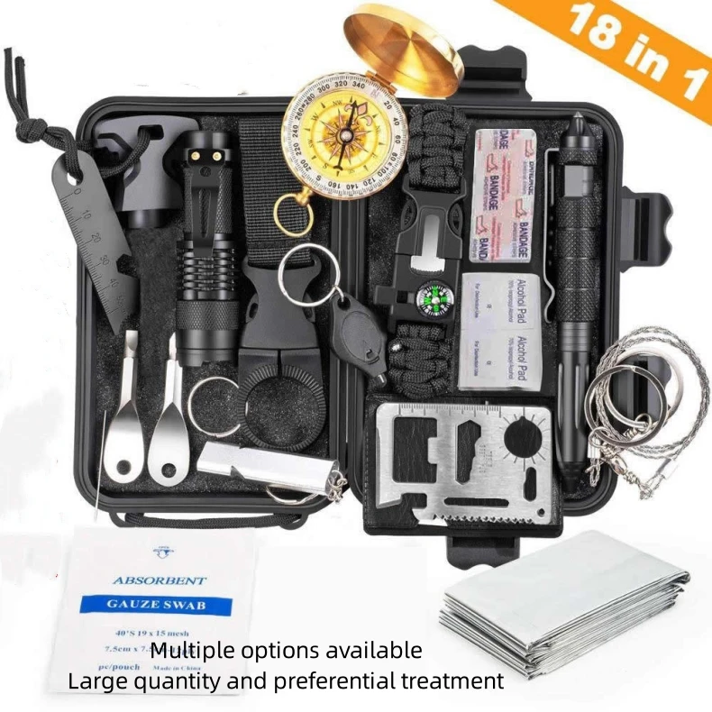 Outdoor First Aid Kit Outdoor Survival Emergency Camping Kit