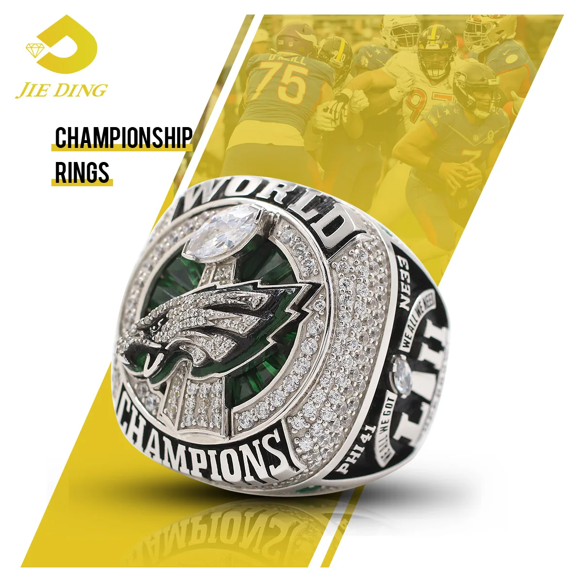 Philadelphia Eagles unveil Super Bowl championship rings