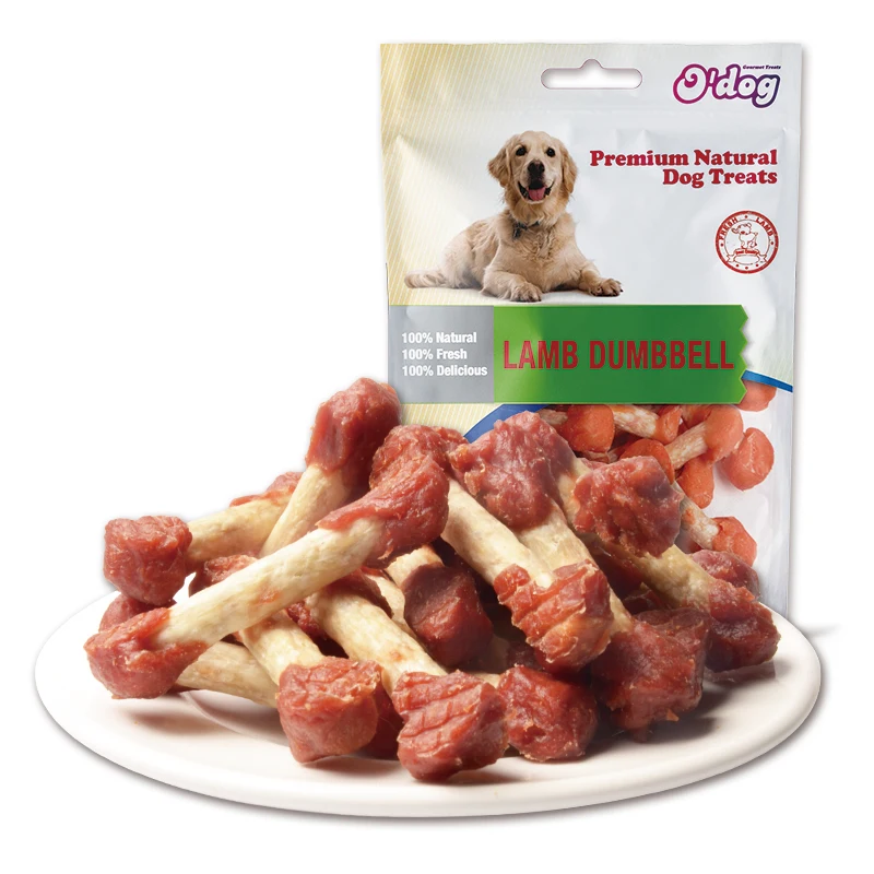 Factory Wholesale Pet Snacks Chicken Rabbit Duck Lamb Dried Dog Food