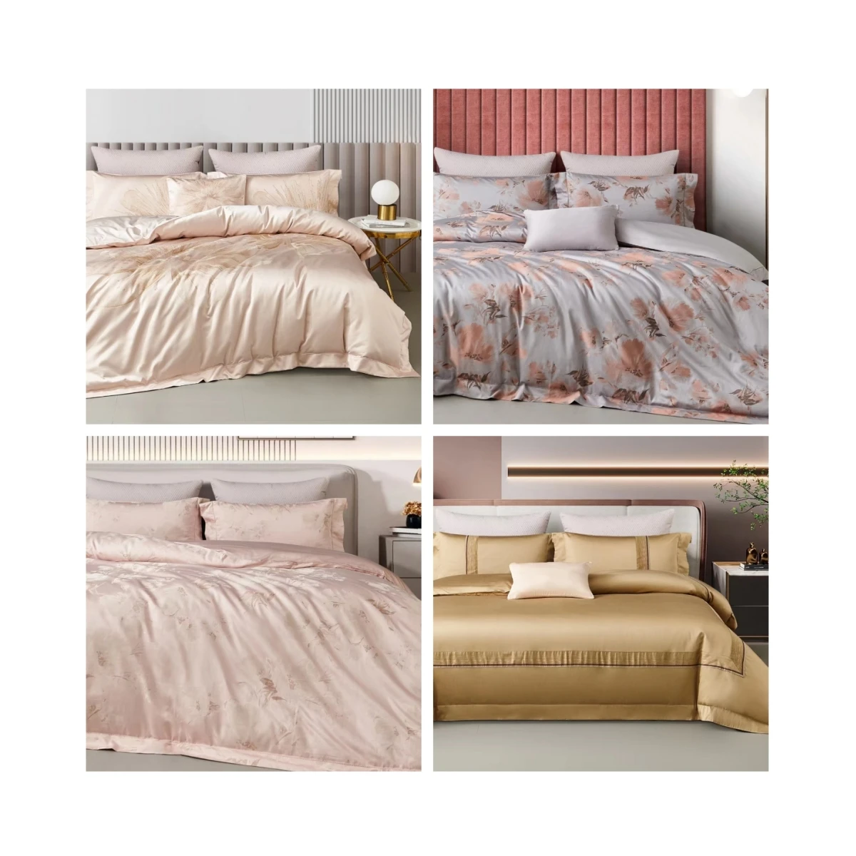 Wholesale Soft 2 People In Cotton Home Fourpiece 100 Pure Cotton Bed