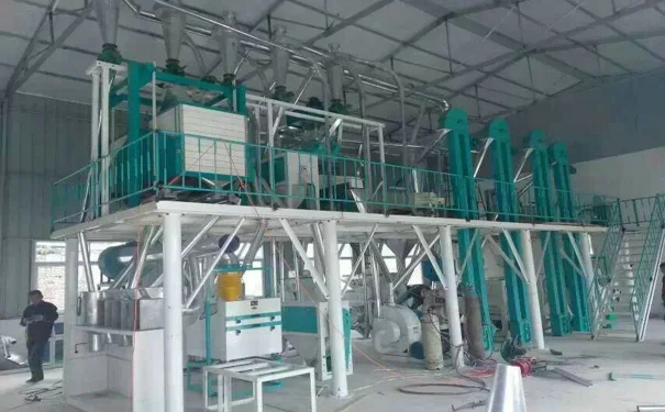Large Maize Processing Plant Maize Flour Production Line Maize Milling Machine