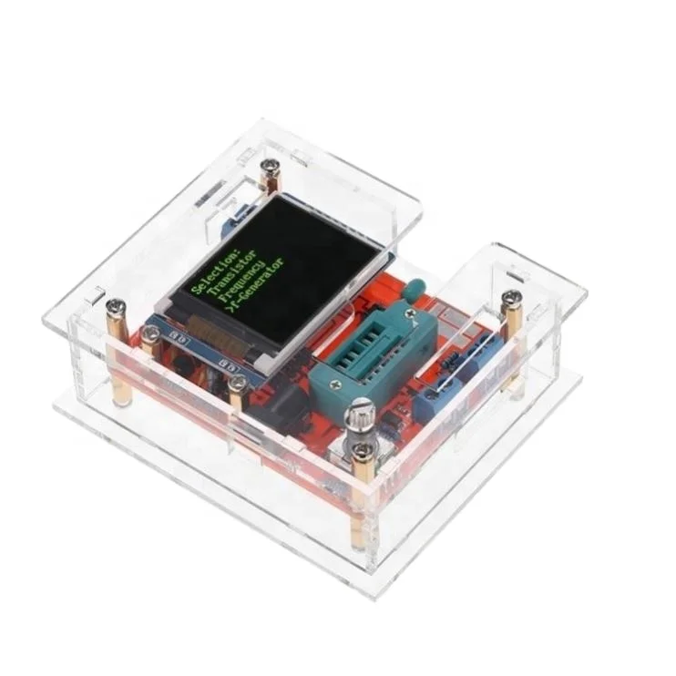 GM328 Transistor Tester Diode ESR Meter PWM Square Wave Generator DIY Kits New