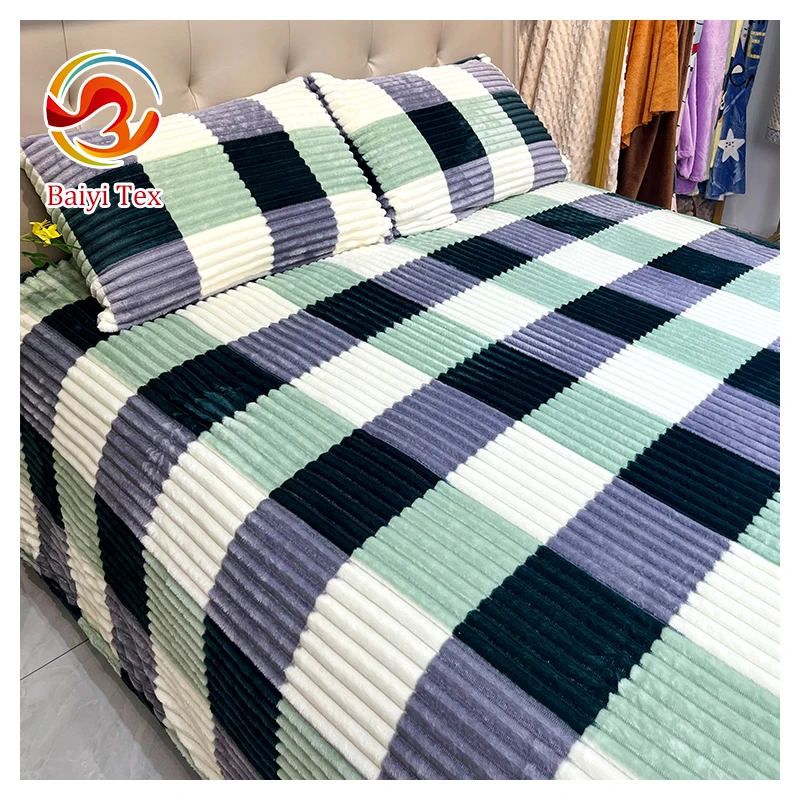 Soft Dyed Polar Flannel Fleece Modern Solid Color Design 100