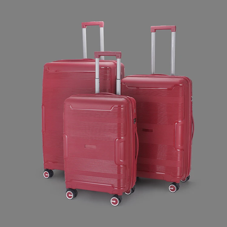 Wholesale Large Size 30 Inches Pieces Luggage Bags Luxury Durable Hard  Shell Travel Trolley Suitcase PP Luggage Set for Sale