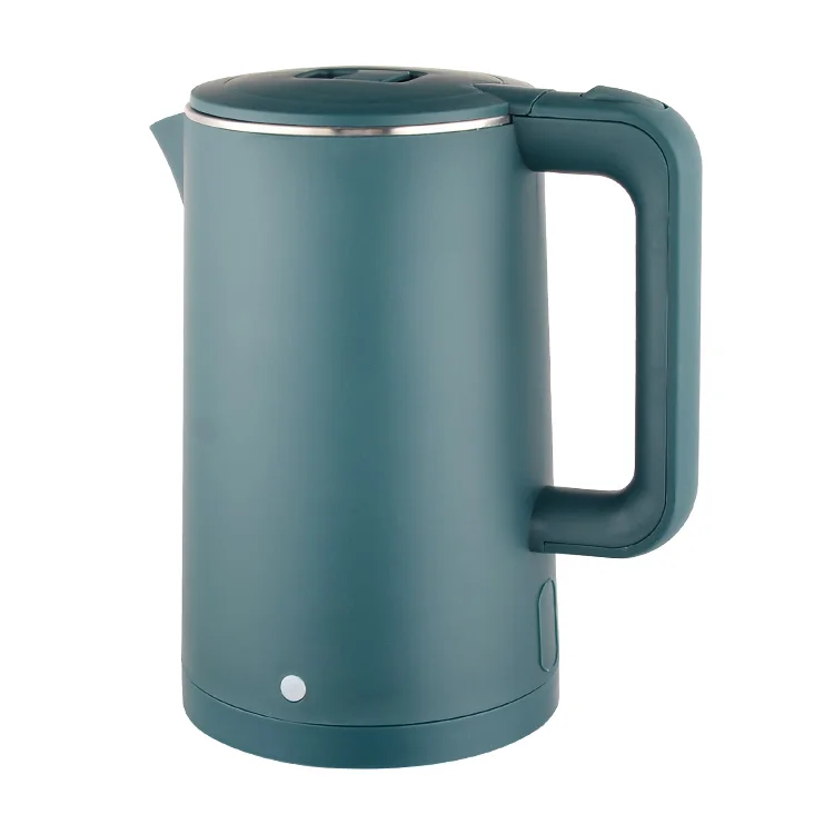 dark green electric kettle