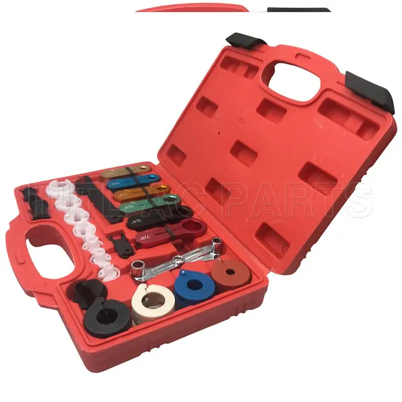 25-Piece Fuel A/C & Transmission Line Disconnect Tool Set – Oil Cooler Adapters