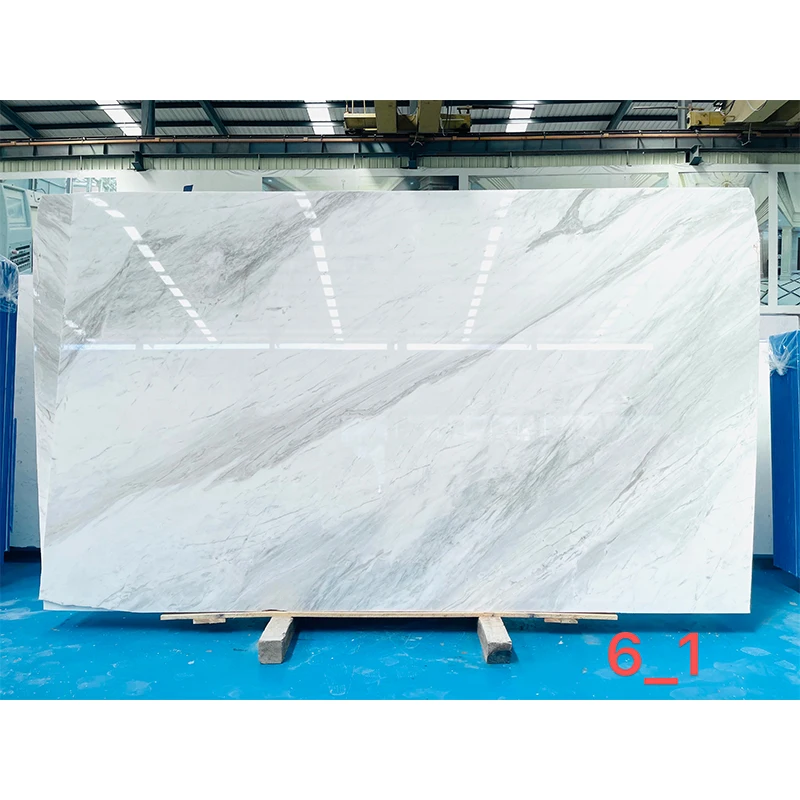 Modern Natural Dolomite White Marble Polished Volakas White Marble for Indoor Hotel Villa & Museum Projects Cut to Size Marble