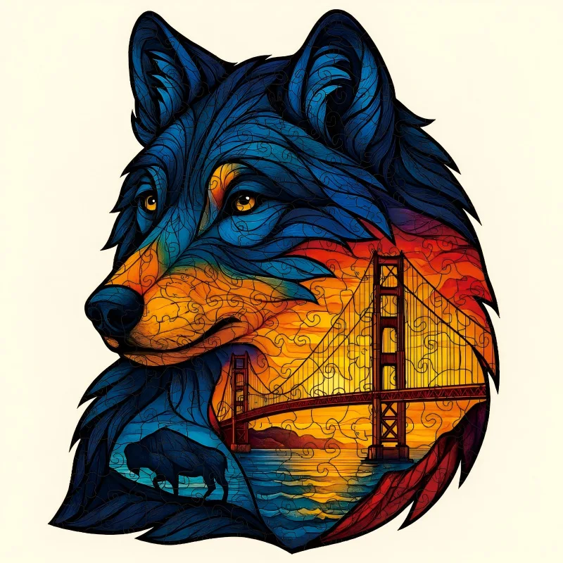 Niestandardowe 3D drewniane puzzle zwierzęce dla dorosłych, figury zwierząt z drewna, układanki edukacyjne rozwijające logiczne myślenie